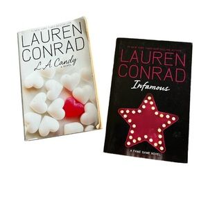 Lauren Conrad Books - LA Candy and Infamous